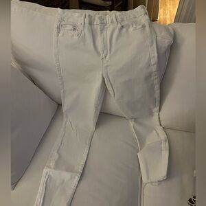 Mother High waisted Looker ankle fray size 29